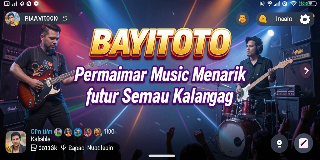 Tampilan gameplay menarik di BAYITOTO dengan musik yang menyenangkan.