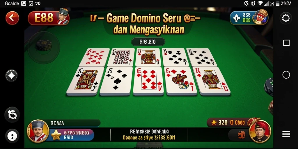 Tampilan gameplay menarik dari E88 yang memikat pemain.