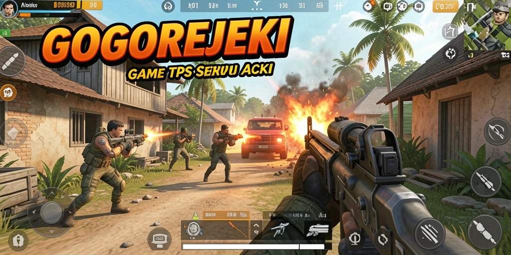Tampilan gameplay seru dari GOGOREJEKI dengan aksi yang mendebarkan.