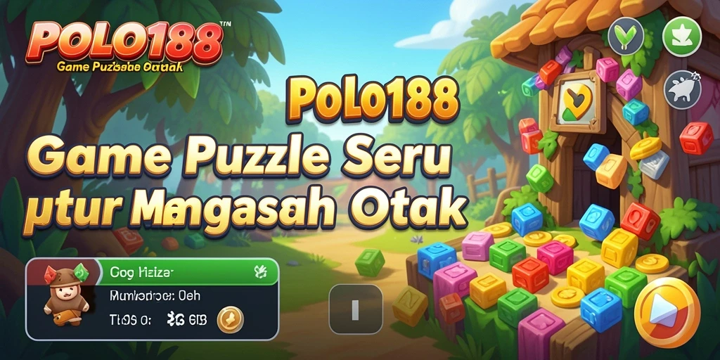 Tampilan gameplay seru dari POLO188, game Puzzle yang mendebarkan.