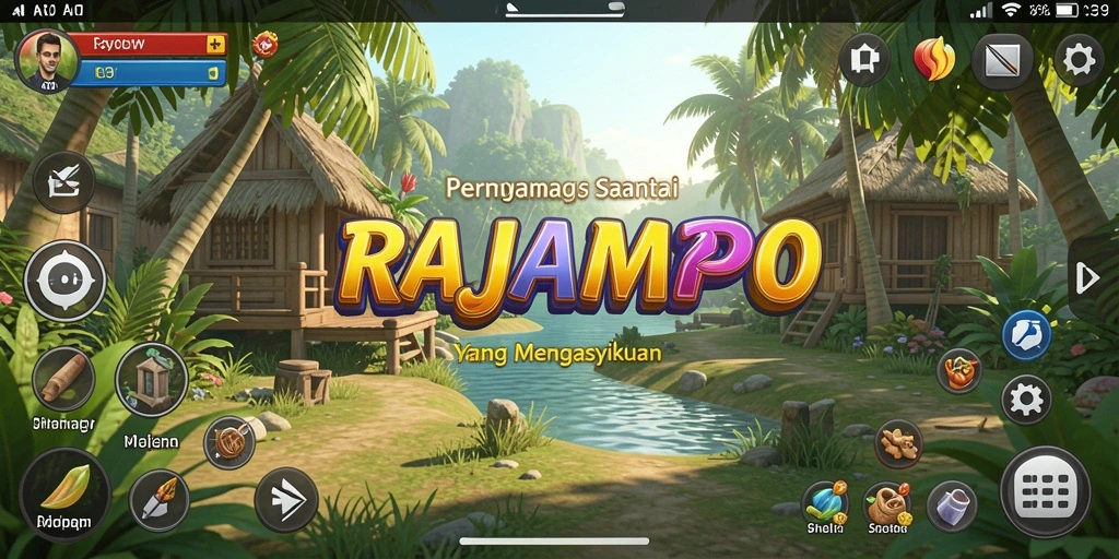 Tampak Gameplay Seru dan Menarik di RAJAMPO.