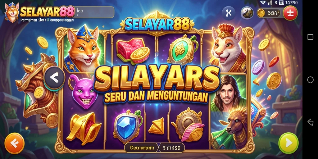 Screenshot gameplay SLOT yang menarik dan menguntungkan.